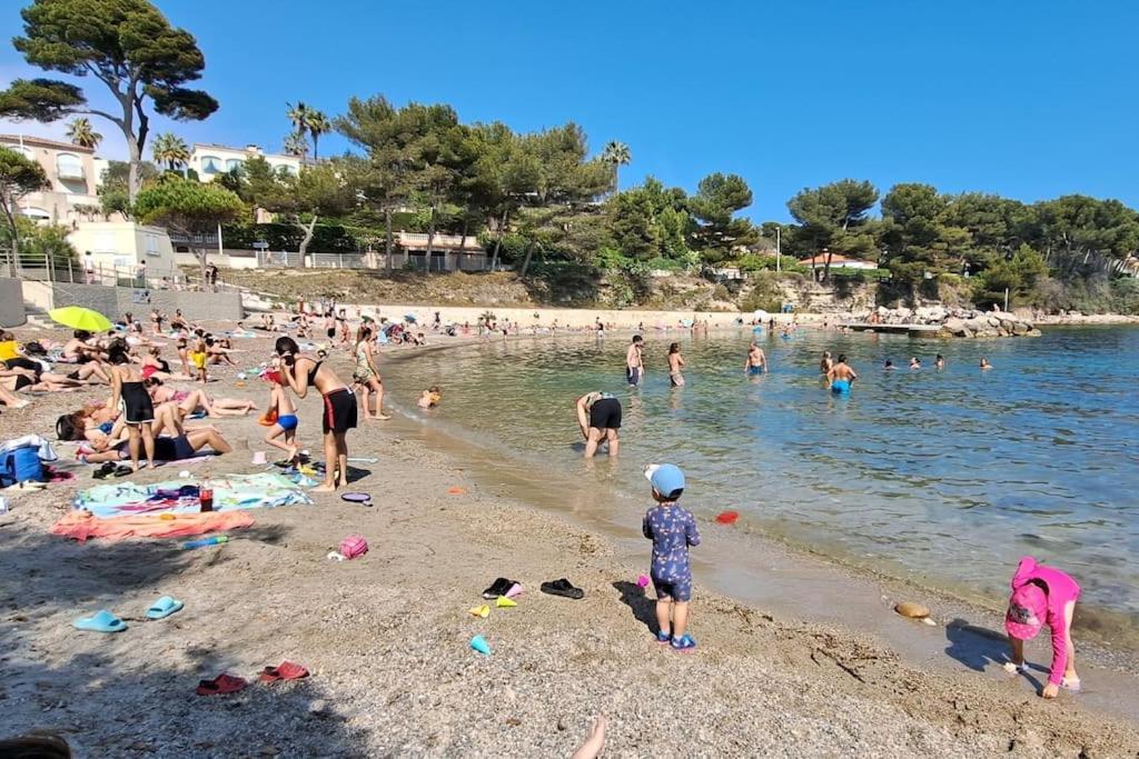 Magnifique T2 - Les Pieds Dans L'Eau Piscine/Plage 卡里勒鲁埃 外观 照片
